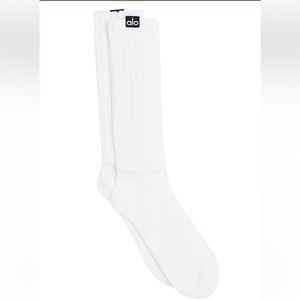 Scrunch Sock - White